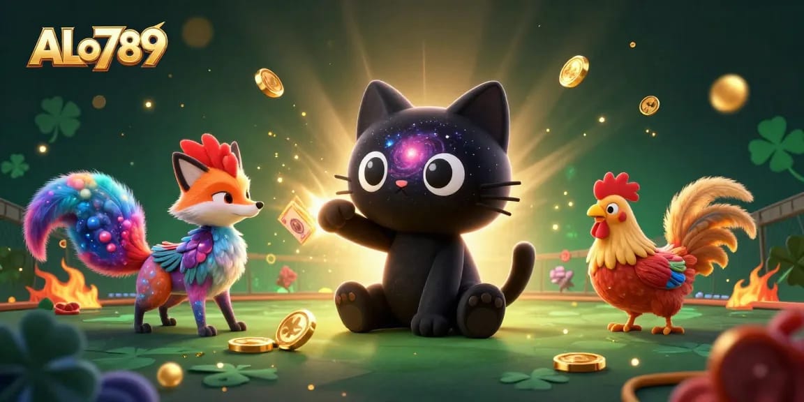 Engage with thrilling cockfighting action and winnings at ALo789's dynamic arena