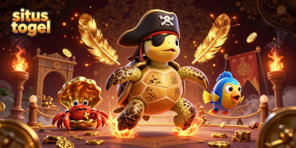 Engage with situs togel in a vibrant 3D casino adventure featuring dynamic characters and treasure.