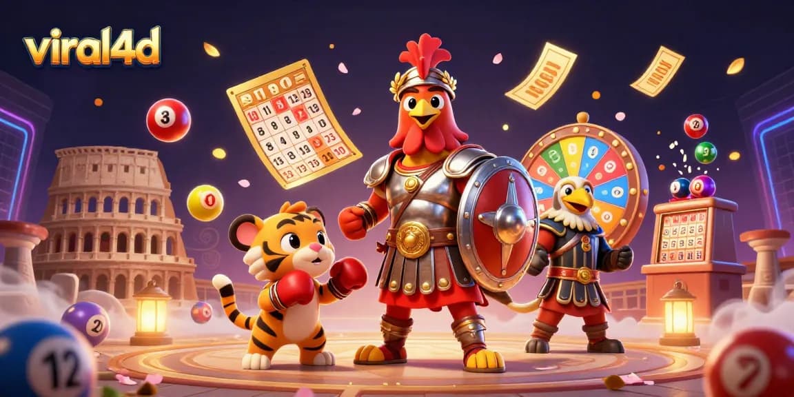 viral4d menghadirkan ilustrasi digital berkualitas tinggi dengan karakter kasino yang menarik dan elemen lotere.