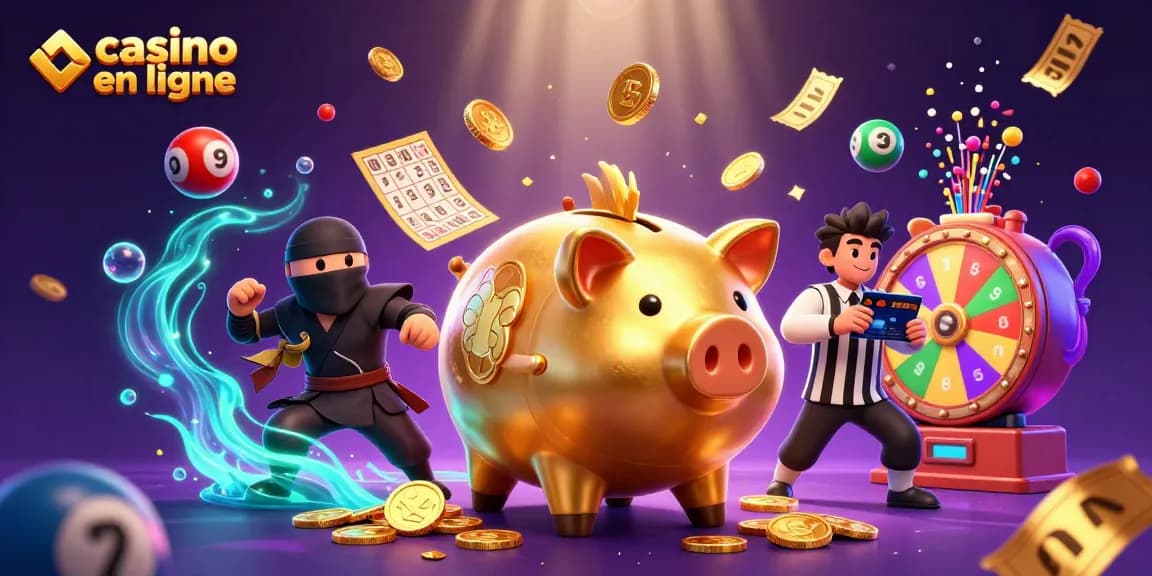 Jouer au casino en ligne avec des personnages interactifs et des prix éclatants autour.