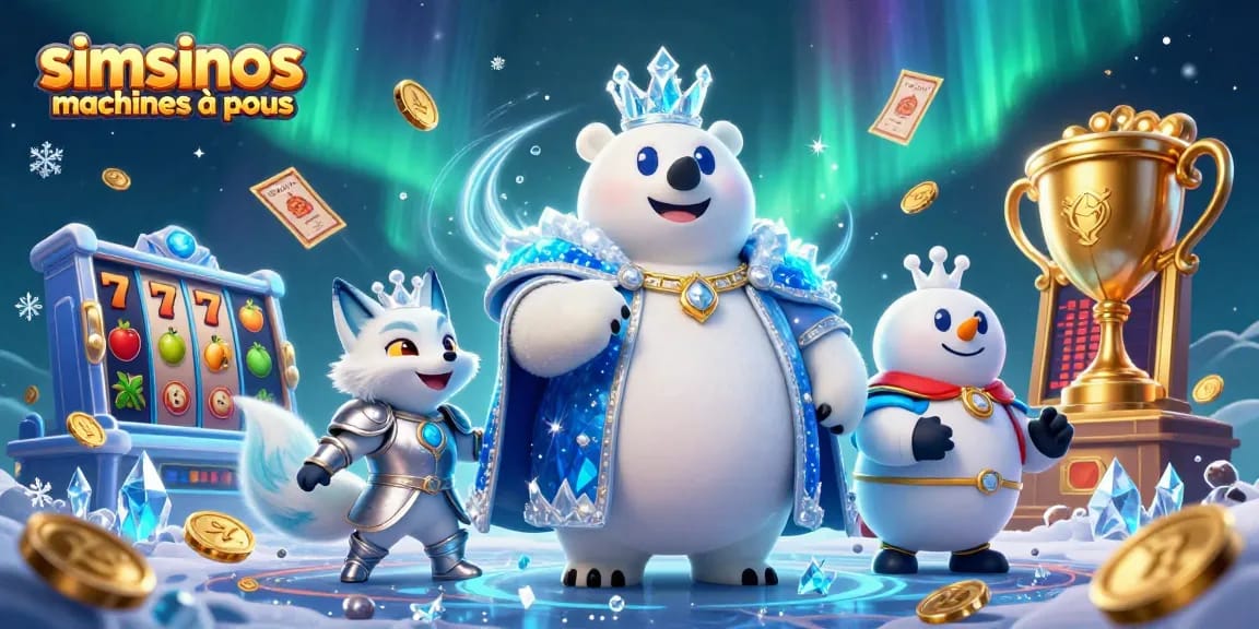 Gagnez avec les machines à sous Simsinos en découvrant leur ludothèque variée et captivante.