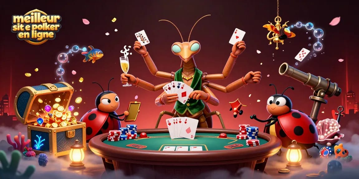 Jouer sur le meilleur site de poker en ligne pour gagner avec des stratégies de jeu et des mises réelles.