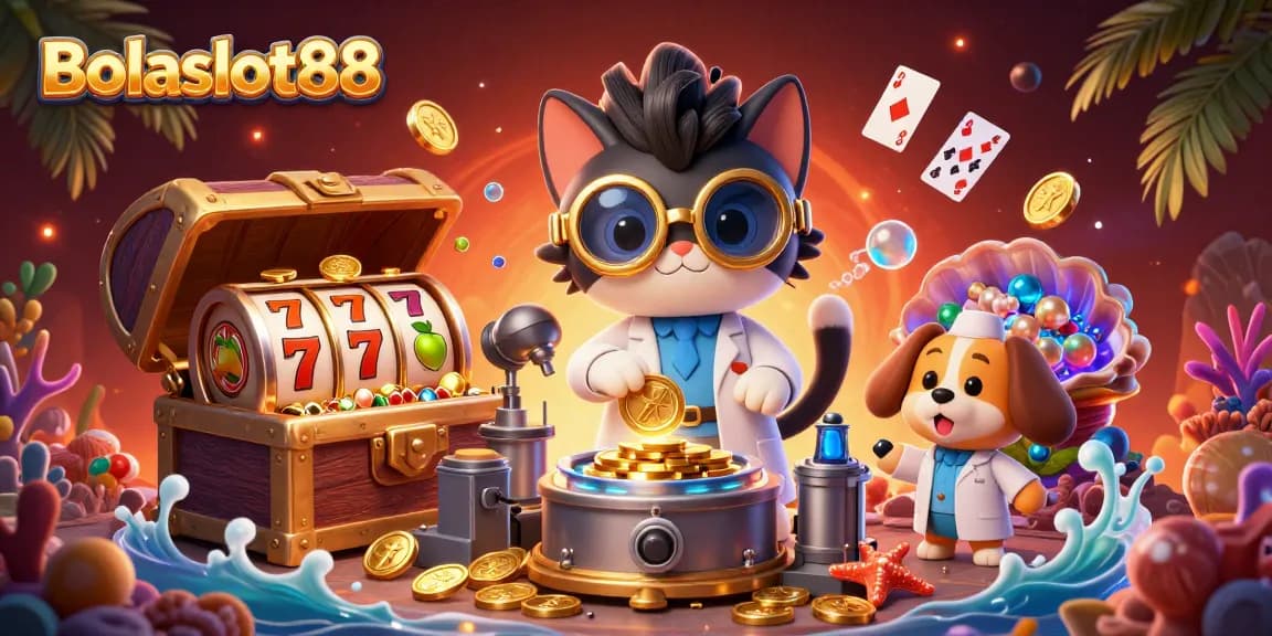 Bolaslot88 transforms gaming with thrilling slots and dazzling gold wealth in a vibrant atmosphere.