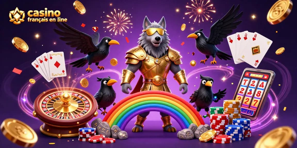 Jouez sur le casino français en ligne et découvrez des machines à sous scintillantes et des jeux excitants.
