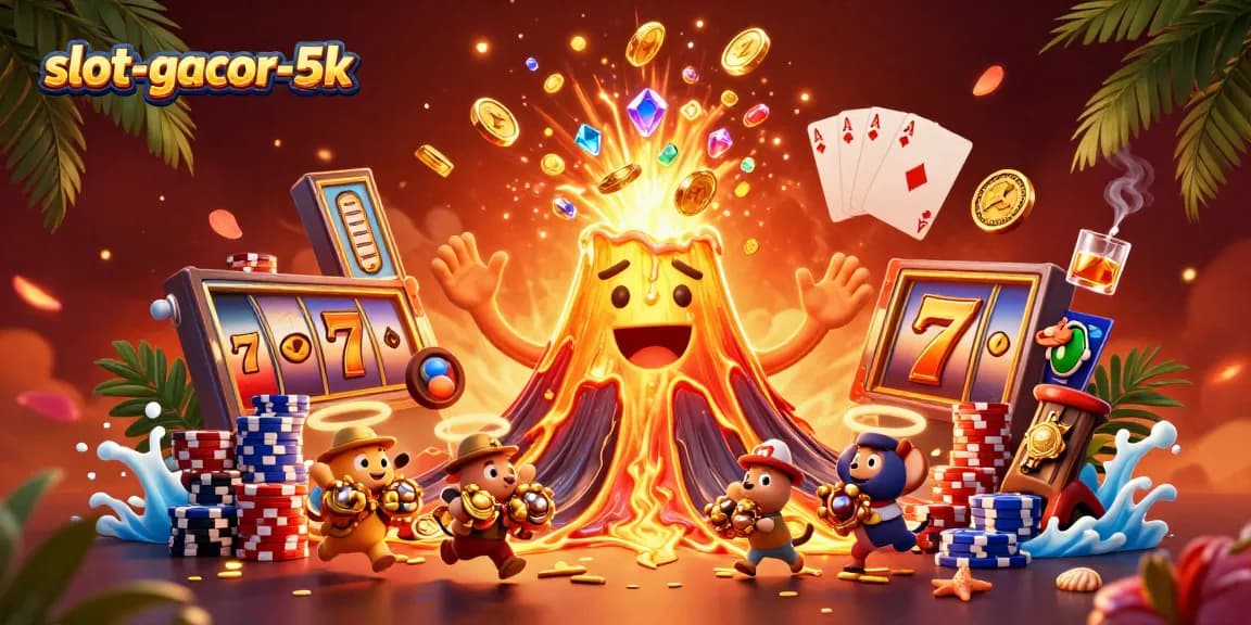 Play slot-gacor-5k and experience the thrill of winnings with epic jackpots.