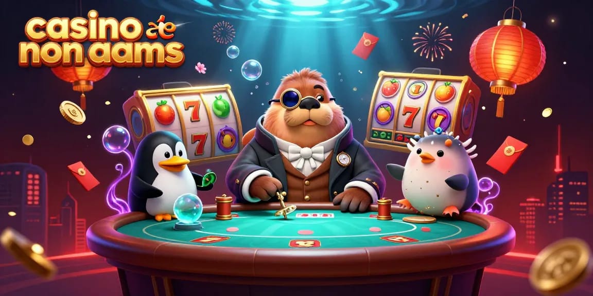 Gioca al casino non AAMS con un'illustrazione 3D ricca di dettagli e divertenti personaggi.