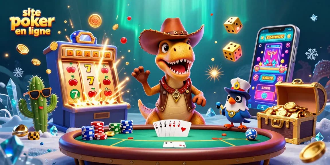 Jouez sur le site poker en ligne avec des héros animés et des jackpots éblouissants.