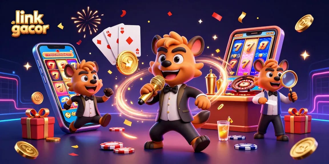 Gemas menghadirkan momen mengasyikkan dalam permainan link slot gacor dengan kasino kartun yang ramai.