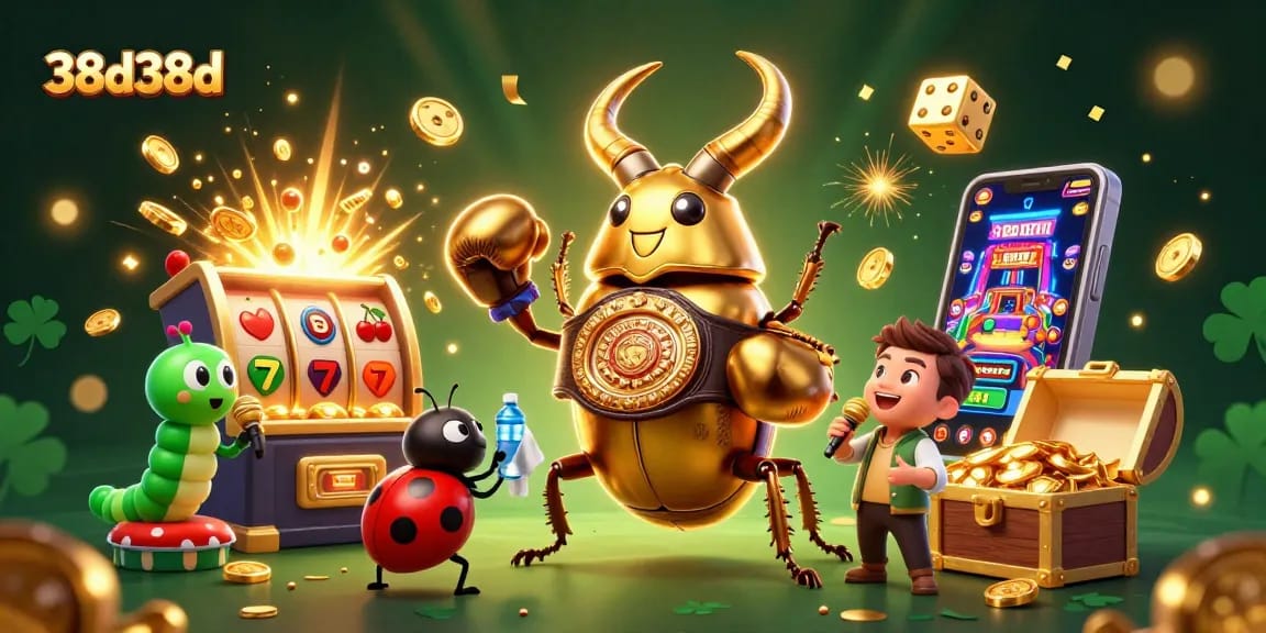 Engage in thrilling casino adventures with 38d38d, featuring dynamic characters and vibrant gaming elements.
