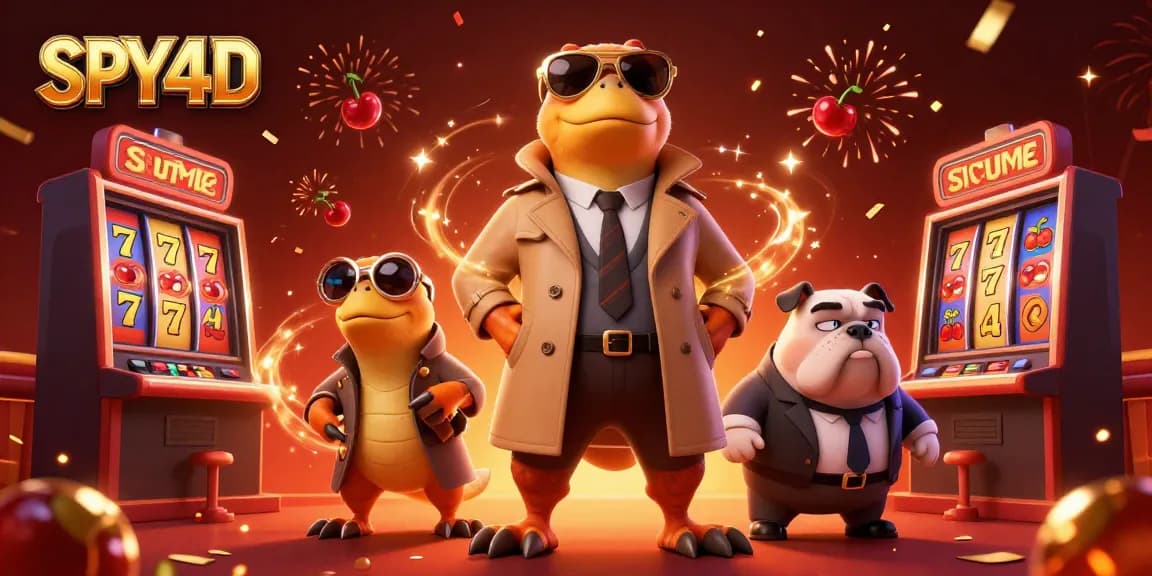 SPY4D menawarkan pengalaman bermain mesin slot luar biasa dengan raptor lucu dalam gambaran unik.