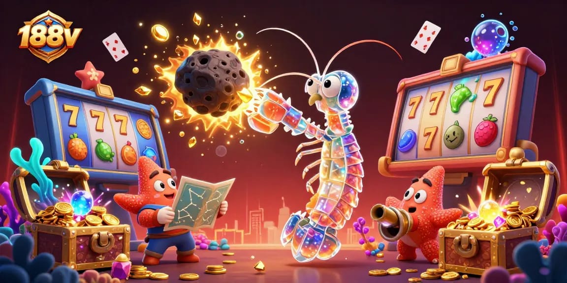 Engage with exciting spinning slots and galactic samurai action in 188v’s vibrant casino world.