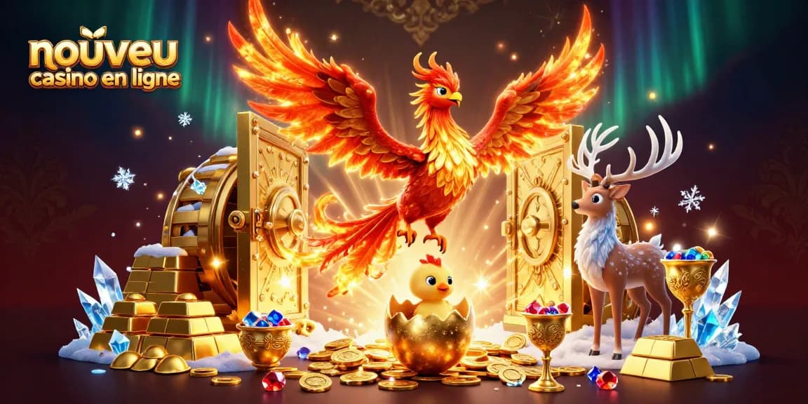 Profitez d'une expérience dynamique sur un nouveau casino en ligne avec une scène pleine de richesses et de magie.