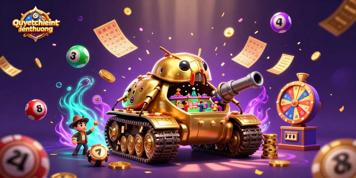 Experience the excitement of quyetchientienthuong with vibrant casino elements and dynamic action.