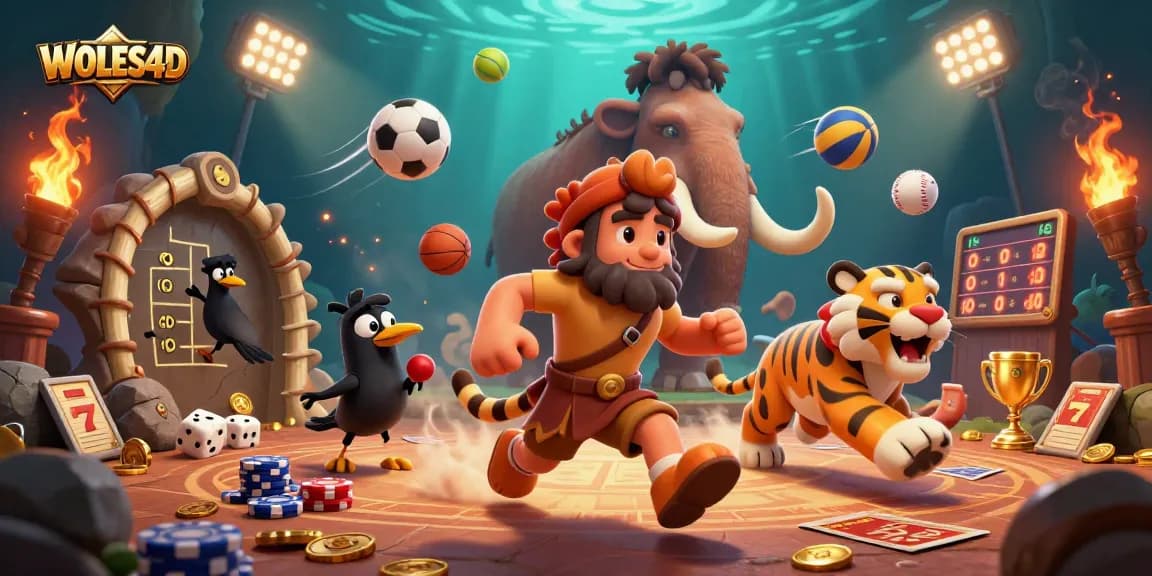 WOLES4D menggabungkan keseruan slot dan taruhan dalam ilustrasi kasino yang menarik.
