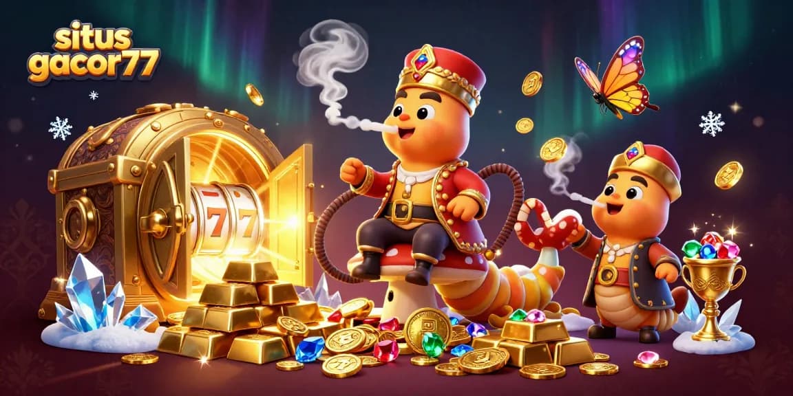 situs gacor77 menawarkan pengalaman slot yang menarik dengan karakter unik dalam ilustrasi 3D penuh warna dan detail
