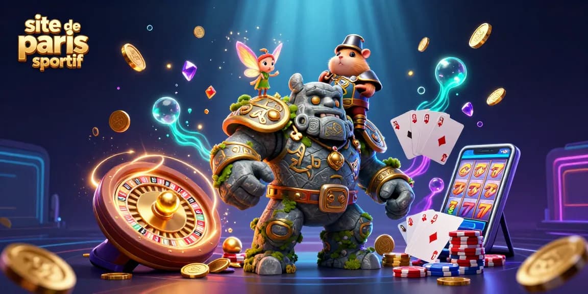 Découvrez le meilleur site de paris sportif avec un golem, une fée magique et un hamster brave.