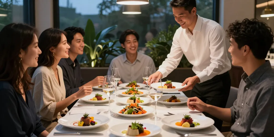 Enjoying gourmet dining experience at TrestleOnTenth with Sydney303 Login facilitating reservations.