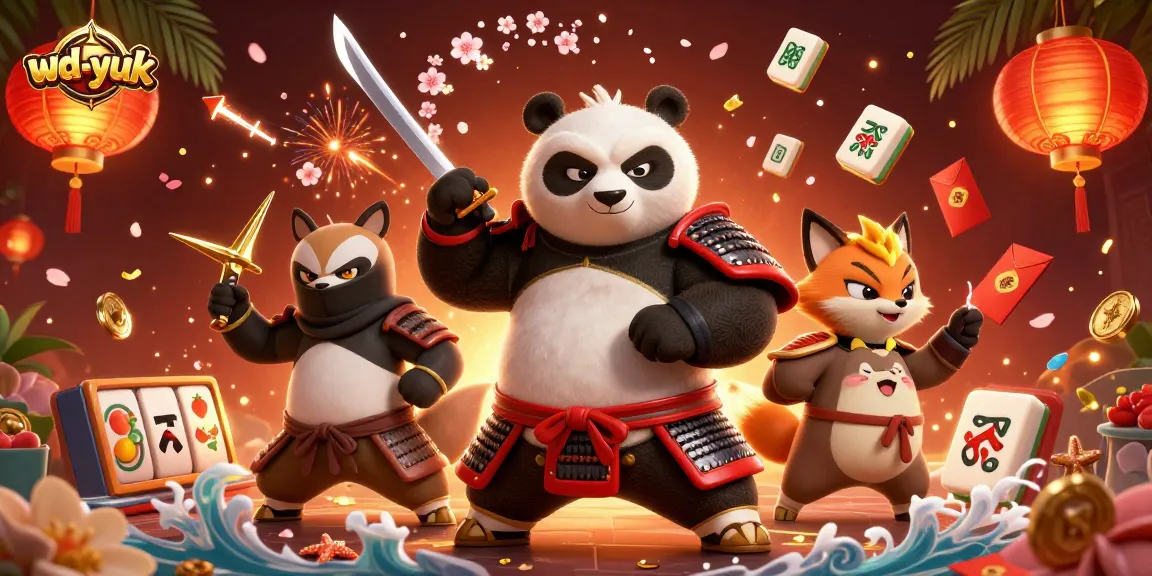 Experience the thrilling adventures of the wd-yuk characters in a vibrant casino world.
