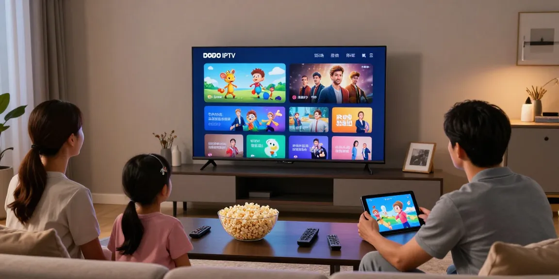 DODO IPTV offers diverse family entertainment with live sports, movies, and series.