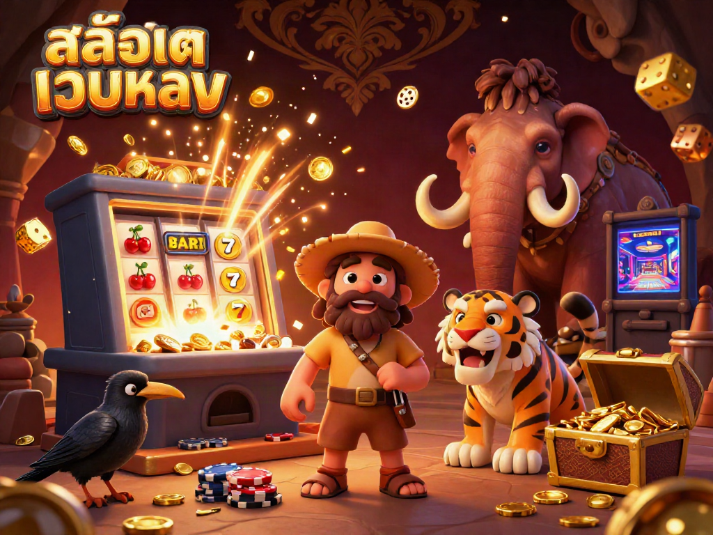 Spin the reels at our สล็อตเว็บตรง casino, where prehistoric creatures bring jackpots to life!