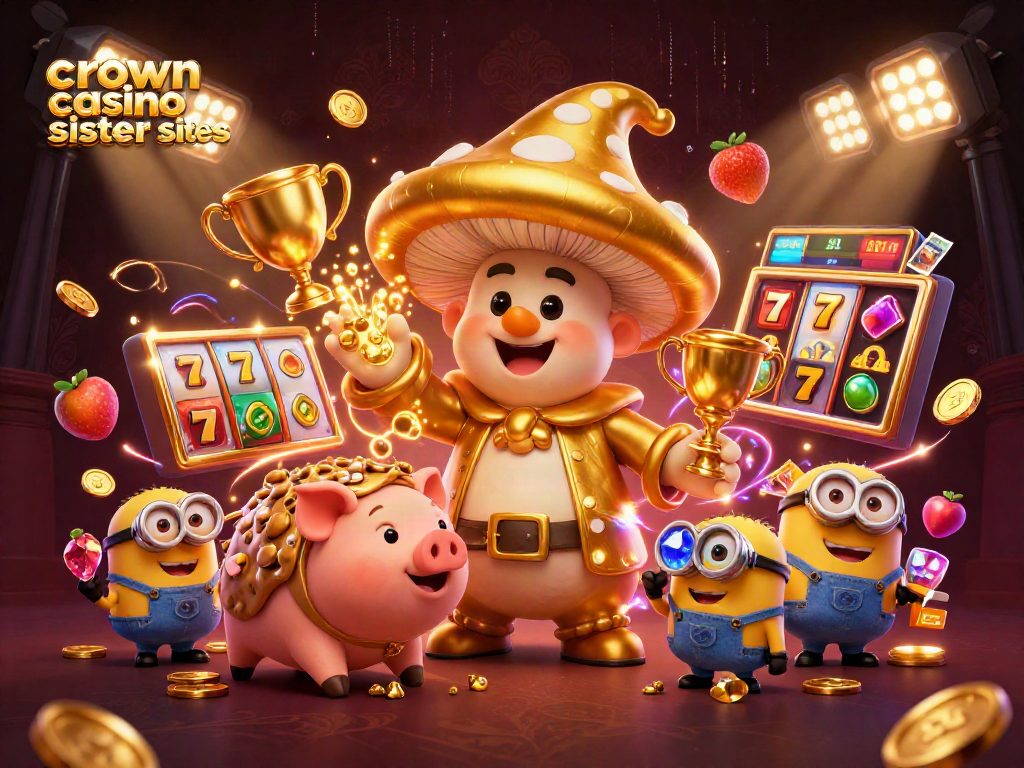 Engage with thrilling activity at crown coins casino sister sites featuring dynamic slot details and vibrant gaming elements.