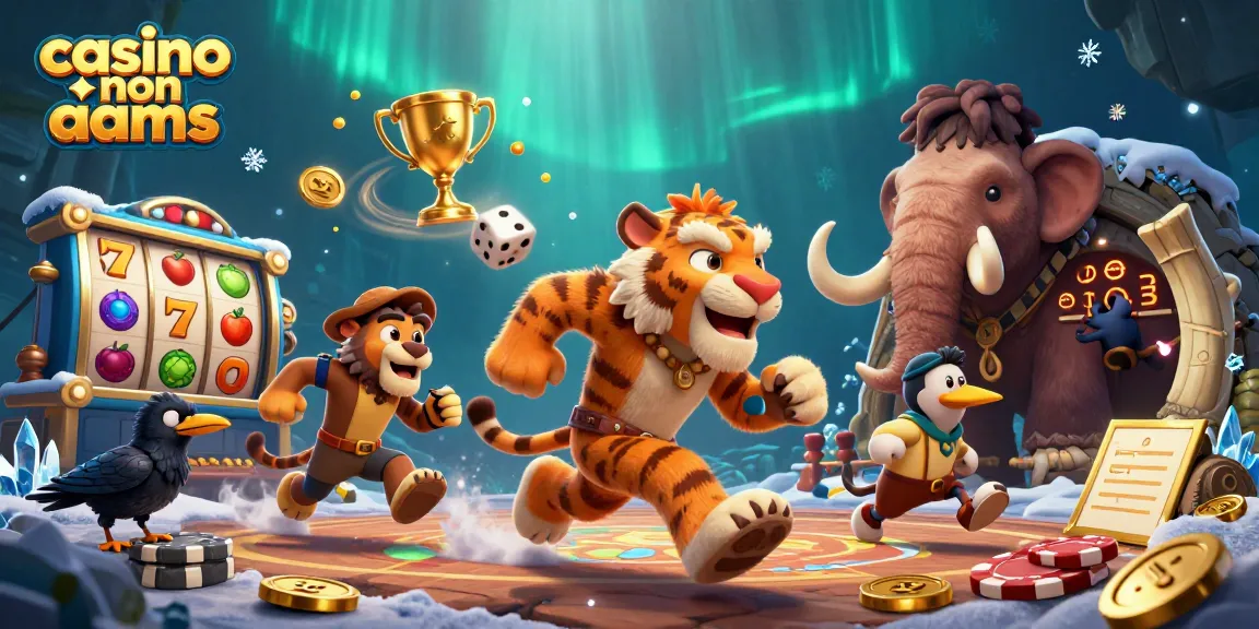 Giocare al casino non AAMS in un mondo preistorico con animali fantastici e giochi avvincenti.