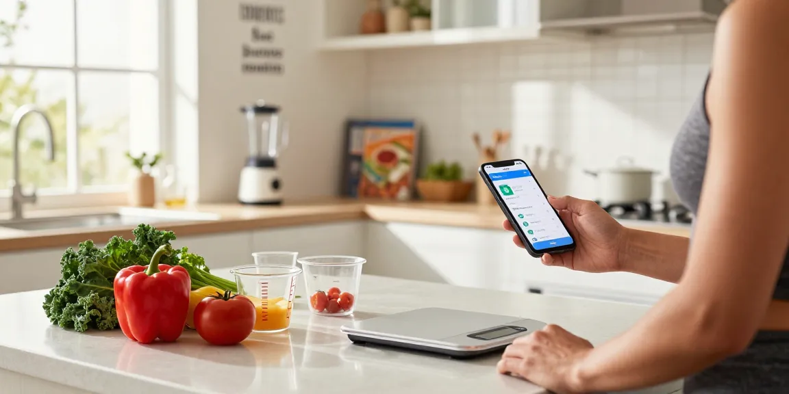 Using the best calorie tracker app for healthy meal preparation and accurate tracking.