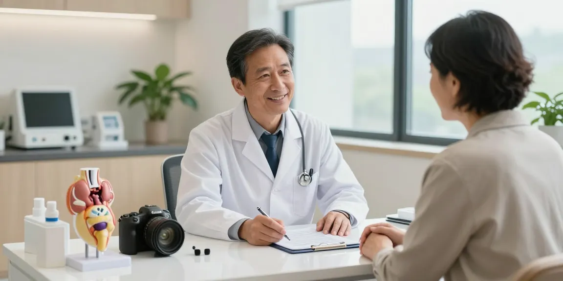 urologist in bhopal consulting with patient in modern clinic setting