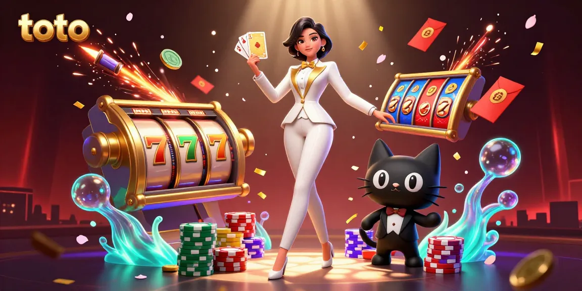 Engage with the thrilling world of toto slots while enjoying glamorous gaming visuals.
