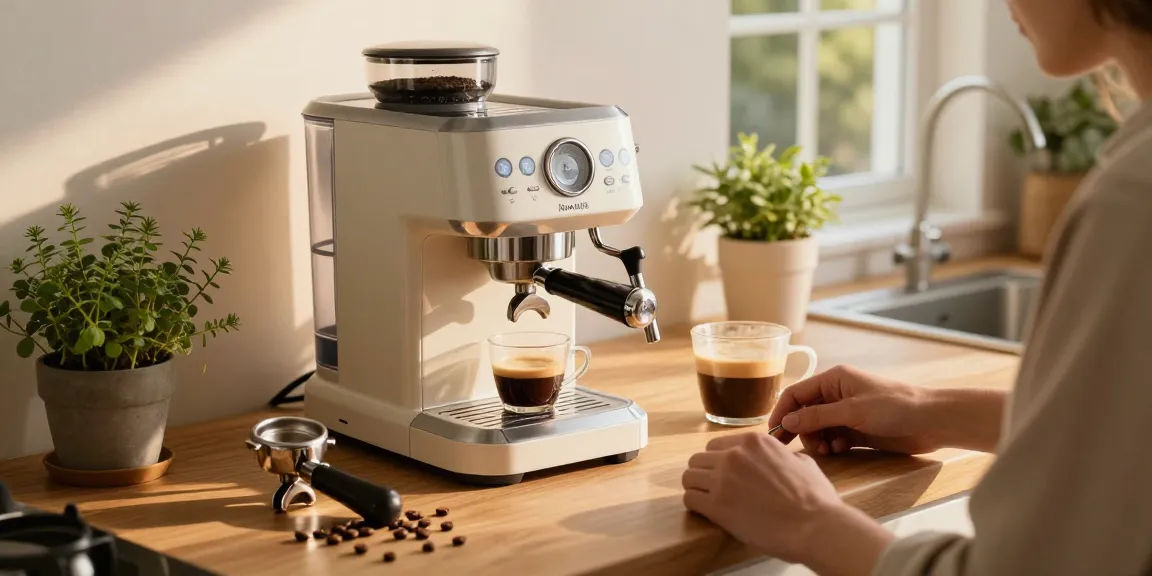 Rokok88 Espresso Machine in a modern kitchen, perfect for crafting rich coffee.