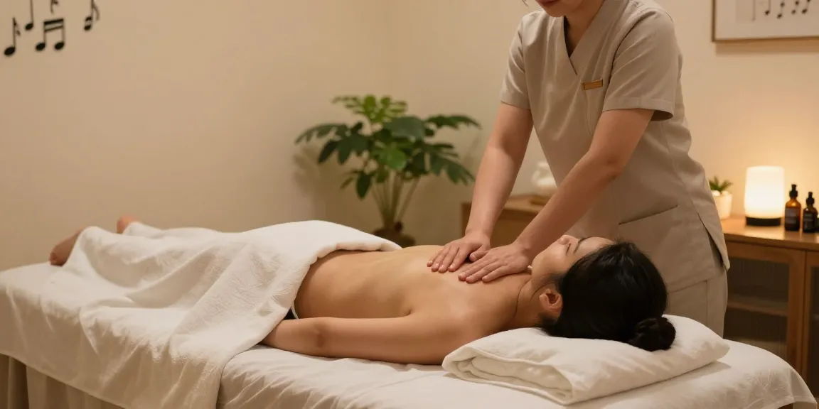 전주마사지로 편안한 힐링을 제공하는 마사지 치료 장면