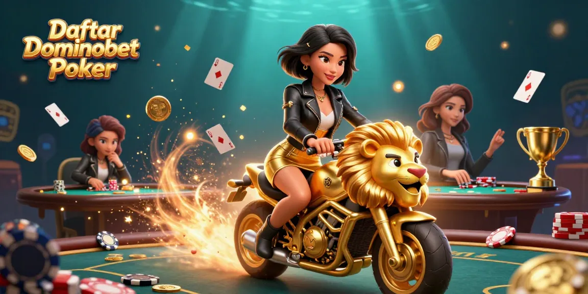 Engage in thrilling poker games at Daftar Dominobet Poker with vibrant graphics and immersive gameplay.