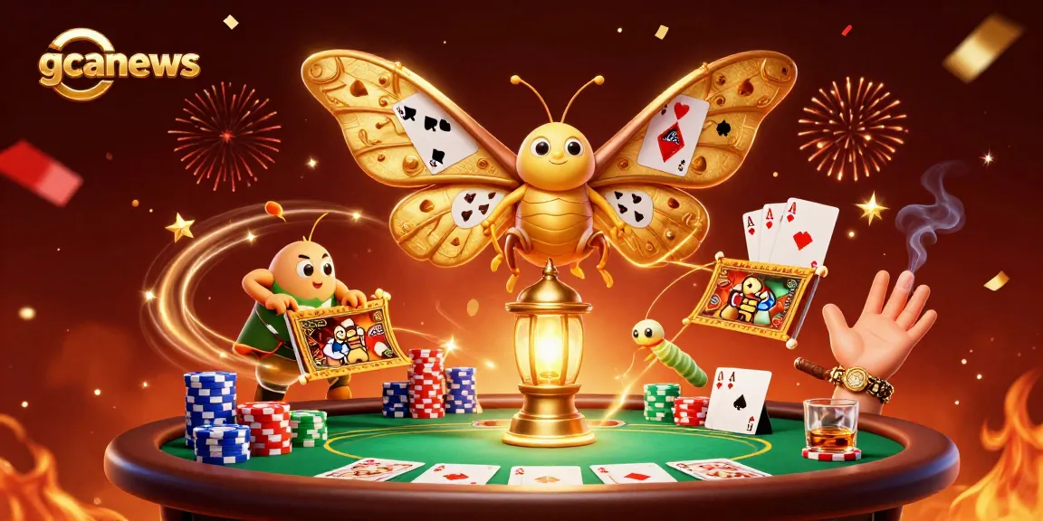 Engage in thrilling gameplay with gcanews promotional casino illustration featuring vibrant scenes and characters.