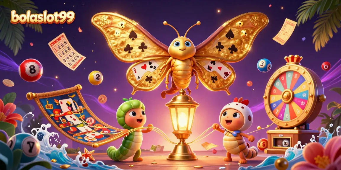 Experience the thrill of bolaslot99 as vibrant casino elements and characters energize your gaming.
