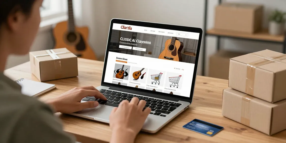 Shop for classical guitar teacher online lessons with exclusive deals on an e-commerce platform.