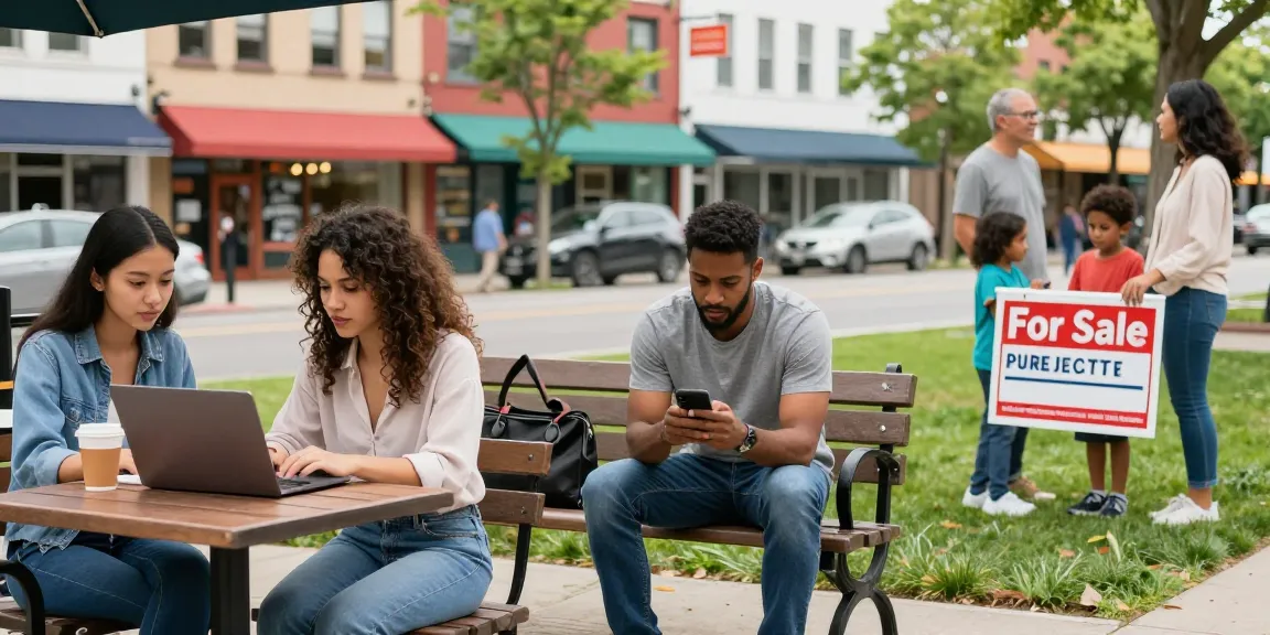 Users exploring BedPersonal for local classifieds in an urban setting.