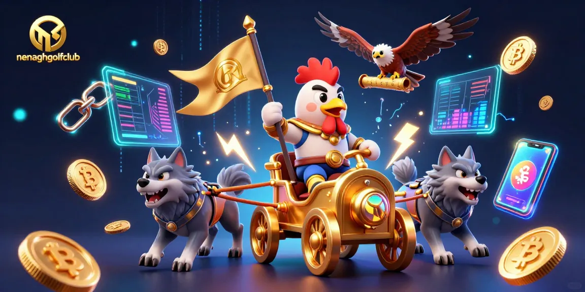 Bet on nenaghgolfclub with excitement from the 3D rooster warlord's dynamic crypto-themed universe.