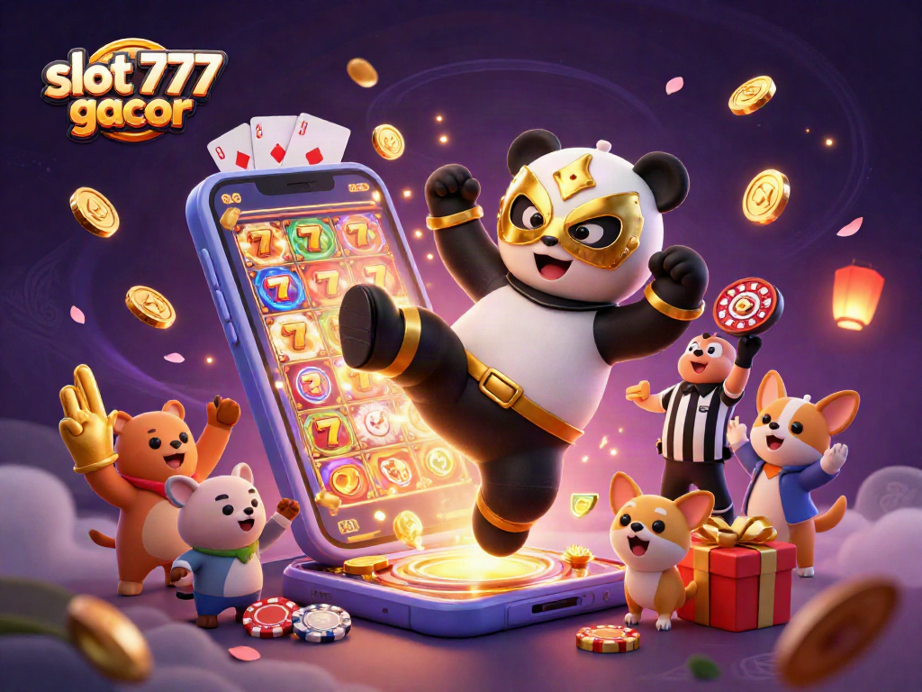 Rasakan keseruan slot 777 gacor dengan panda lucu dan spesial dalam aksi menegangkan ini!