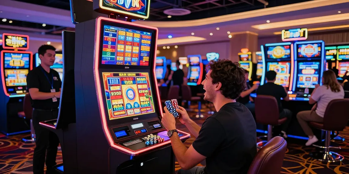 Experience the excitement of slot 5k gaming on a vibrant casino floor.
