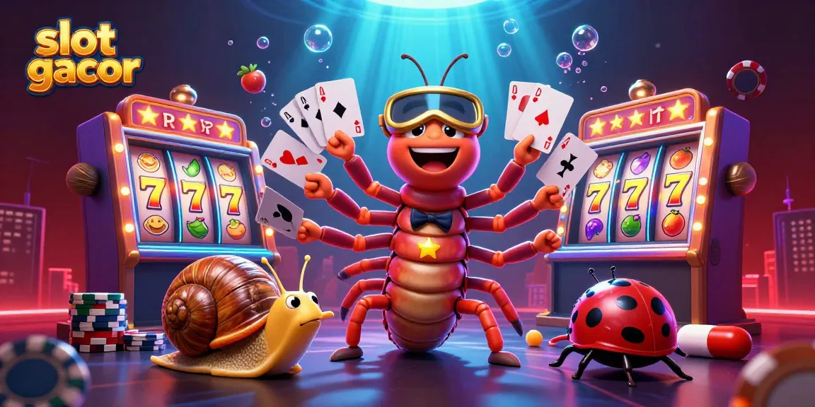 Engaging scene of the slot gacor millipede dealer showcasing spectacular cards in a vibrant gaming atmosphere.