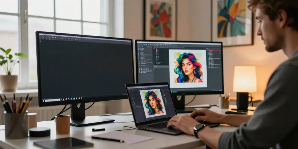 Discover how to use an AI photorealistic image generator to create stunning artwork.