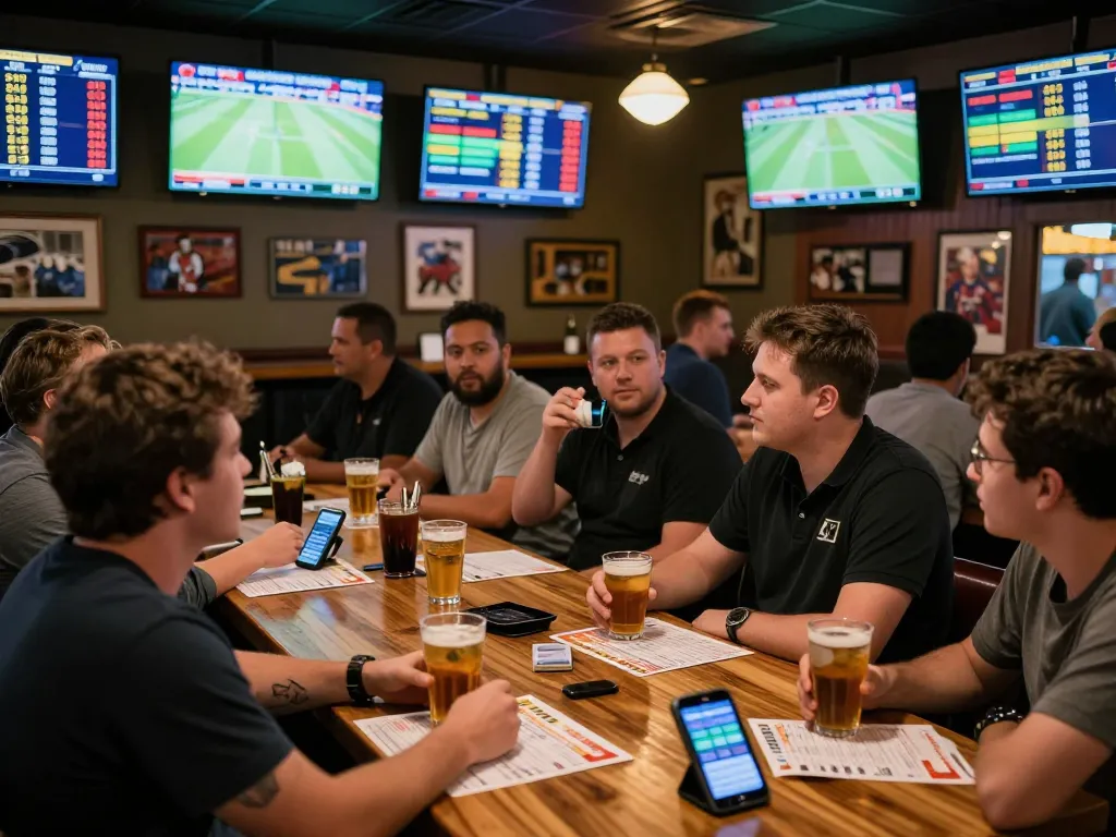 Betting enthusiasts engage with live sports action on 7M for real-time updates.