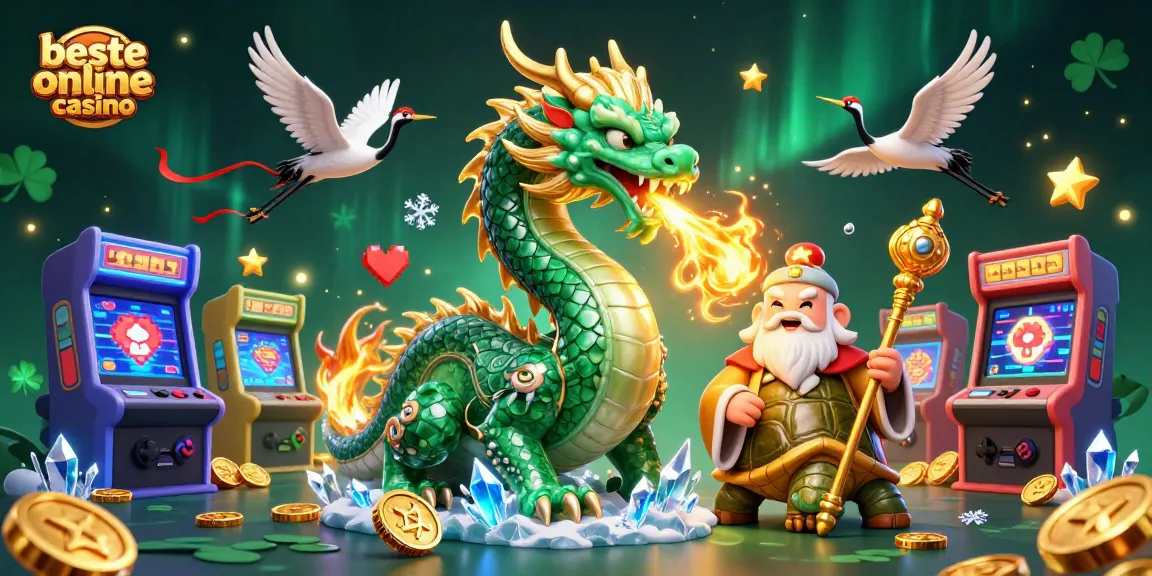 Experience the magic of the beste online casino with vibrant characters and dynamic gaming elements.