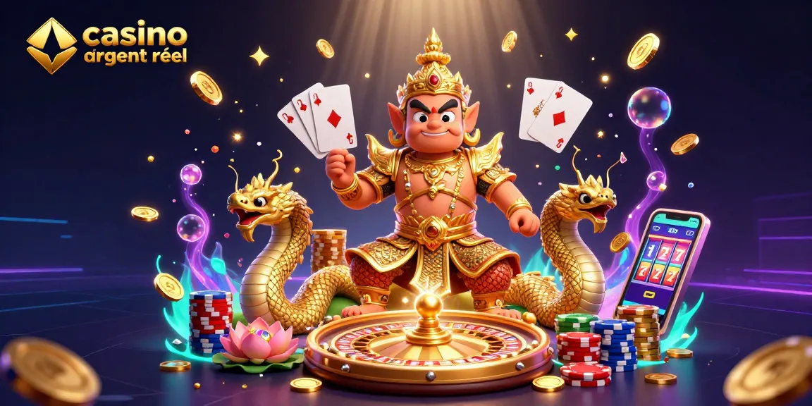Découvrez l'excitation des casinos en ligne argent réel avec des éléments de jeu vibrants et des visuels riches.