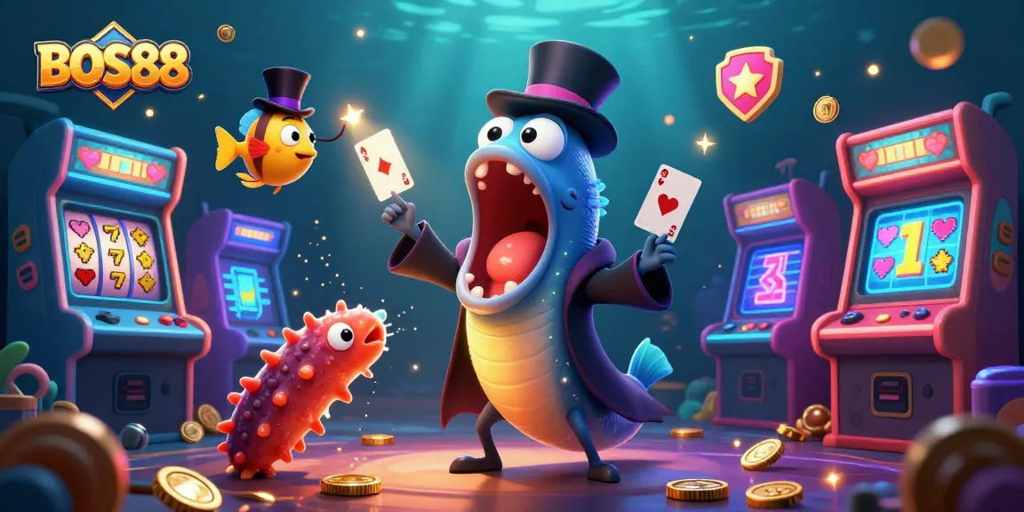 BOS88 menghadirkan hiburan seru dengan slot online yang penuh warna dan karakter menarik dalam permainan kasino.