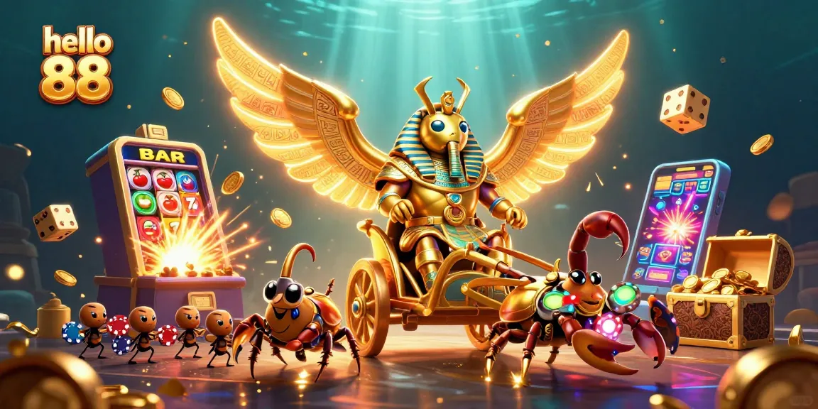Engage with the vibrant world of hello 88 through exciting slot machines and dynamic casino characters.