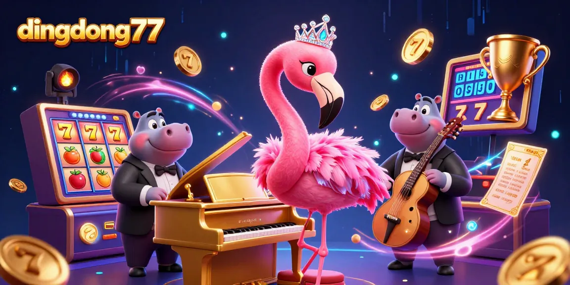 Engage with the thrilling world of dingdong77's online slot games in vibrant new design.