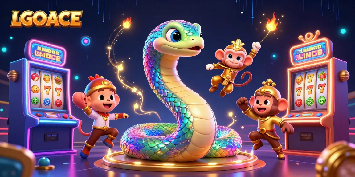 Experience excitement with LGOACE's vibrant slot action and dazzling characters.