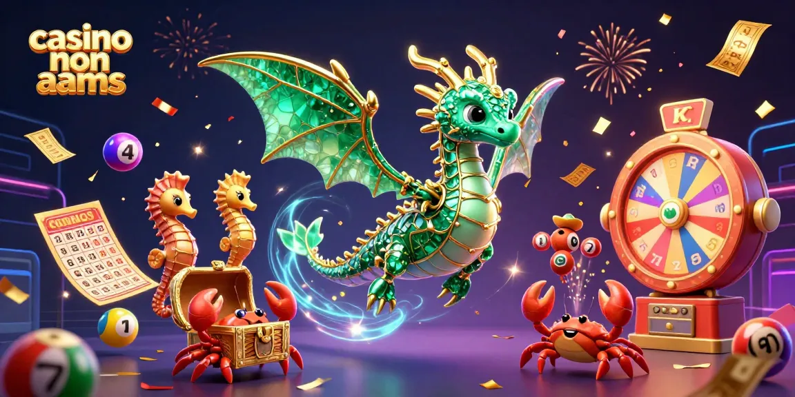 Gioca nei casinò non AAMS e scopri tesori incredibili con un drago marino!