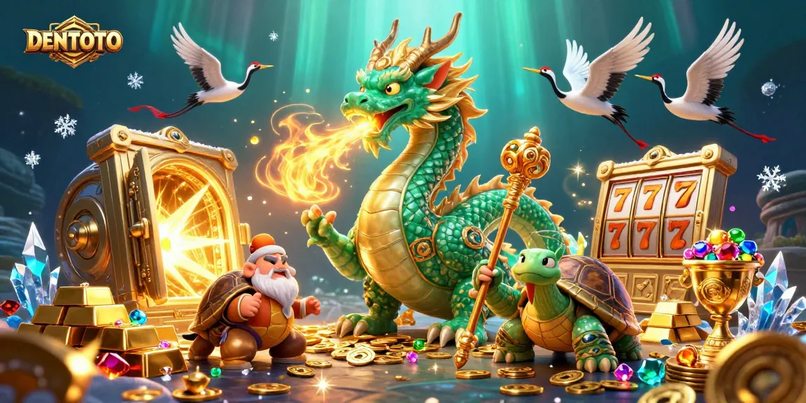 DENTOTO offers exciting slot gaming adventures with rich treasures and vibrant characters in a captivating 3D scene.